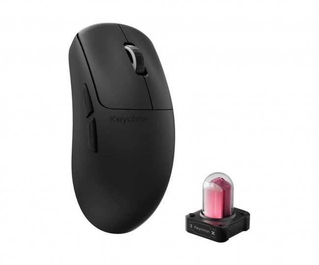Ігрова миша з гібридними перемикачами MagOptic Keychron G6 HE UltraLight Wireless Mouse